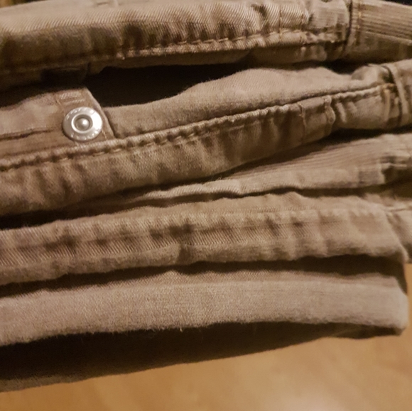 👖 Unique Designer Horst Jeans Striped Brown Pants - Picture 5 of 7